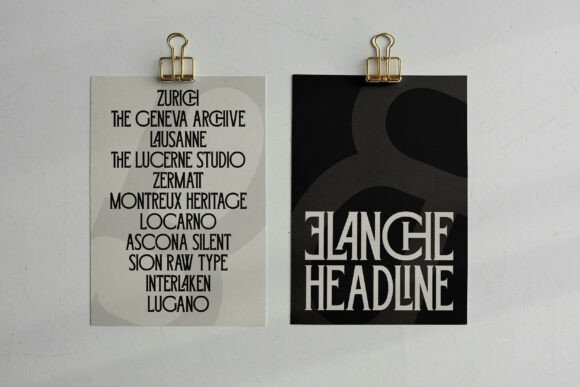 Elanche Achapella Font - Preview 6