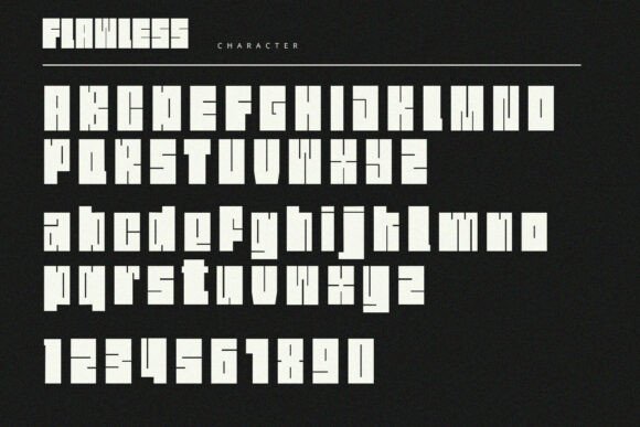 Flawless Font - Preview 6