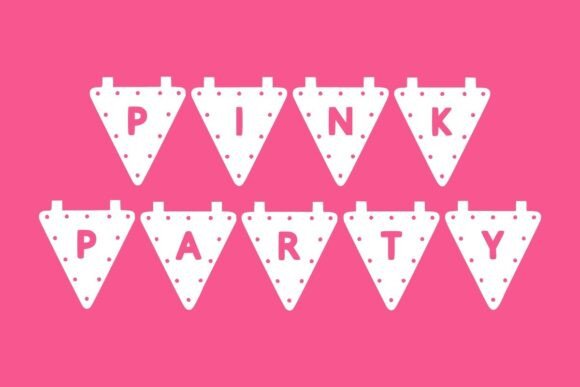 Frame Cutes Font PNG with transparent background - Preview 2