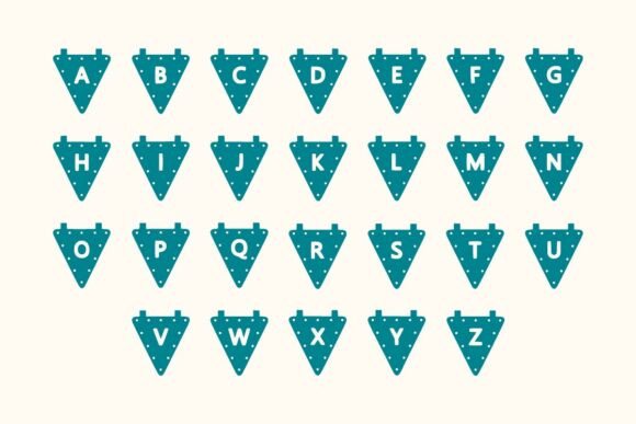 Frame Cutes Font PNG with transparent background - Preview 3