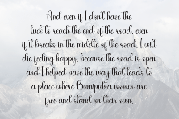 Happy Winter Font - Preview 5
