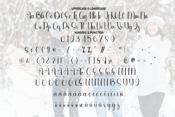 Happy Winter Font - Preview 6