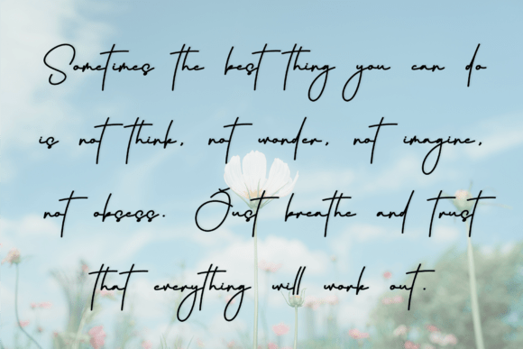 Homestay Font - Preview 5