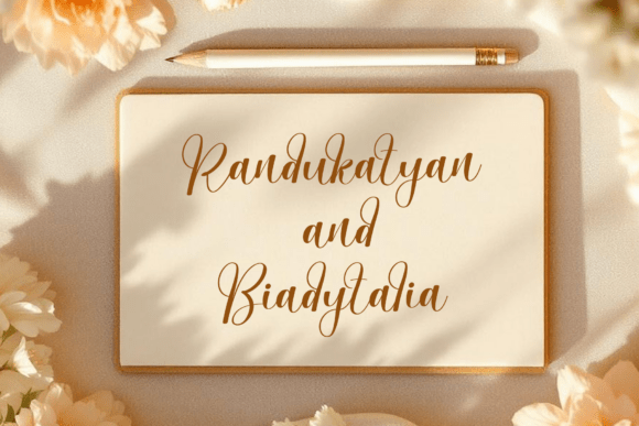 Justime Winterlands Font PNG with transparent background - Preview 1