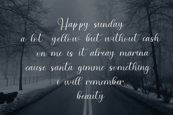 Maphila Font PNG with transparent background - Preview 2