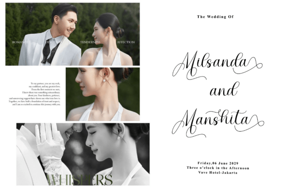 Maphila Font PNG with transparent background - Preview 3