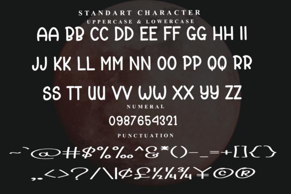 Realtime Font PNG with transparent background - Preview 3