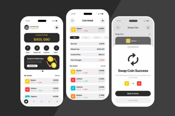 Relyon - Secure Asset Management App UI