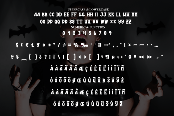 Shadow Vampire Font font preview - 6
