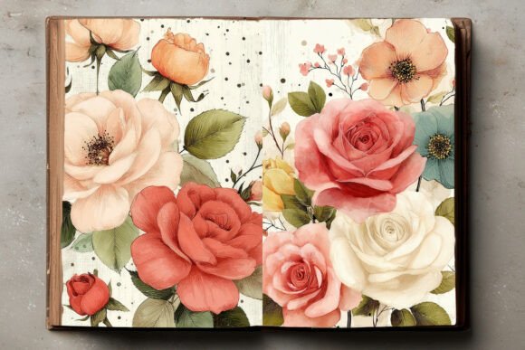 Spring Flower Journal Papers