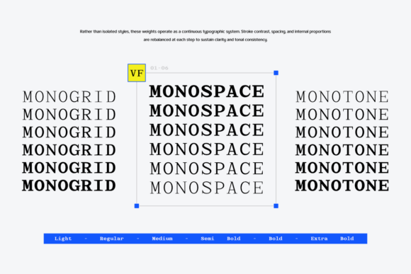 Aigo Mono Font - Preview 2