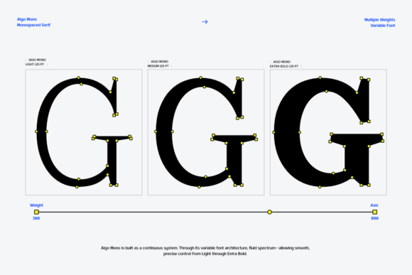 Aigo Mono Font - Preview 3
