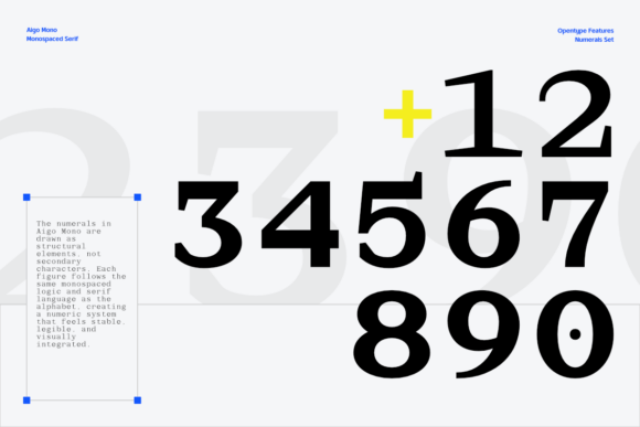 Aigo Mono Font - Preview 5