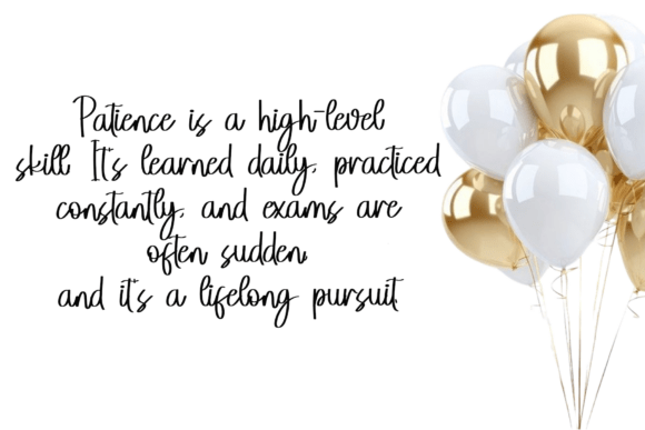 Authentic Birthday Font - Preview 4