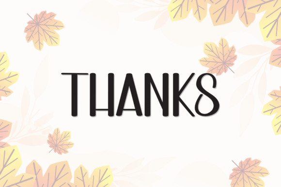 Autumn Font - Preview 6