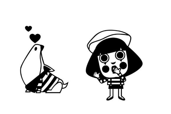 Be Mime Dingbats Font - Preview 4