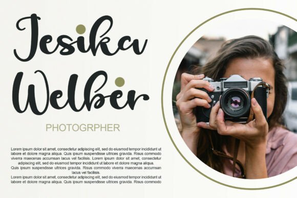 Biscuit Signature Font - Preview 4