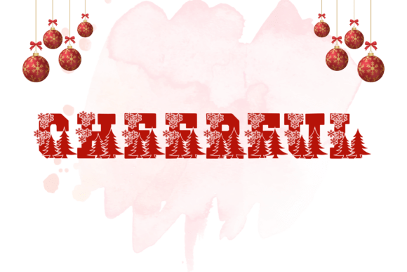 Blockton Christmas Font - Preview 1