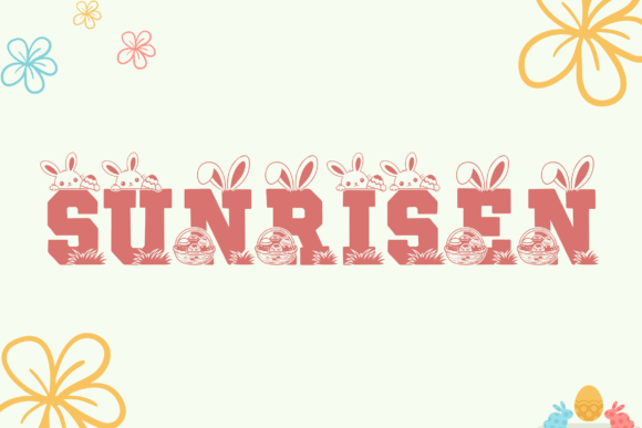 Blockton Easter Font - Preview 1