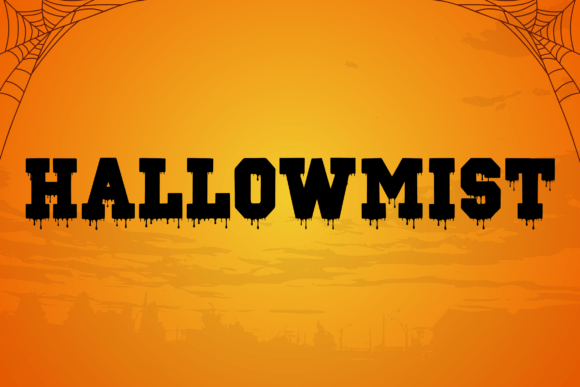 Blockton Halloween Font - Preview 1