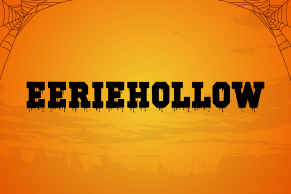 Blockton Halloween Font - Preview 2