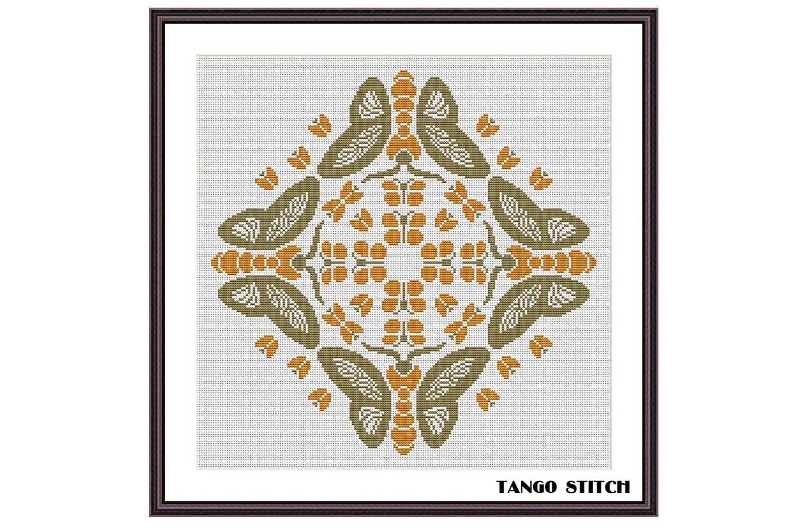 Butterflies Easy Cross Stitch Pattern