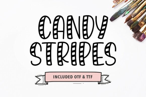 Candy Stripes Fonts
