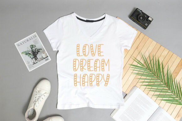 Candy Stripes Font - Preview 1
