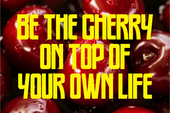 Cherrys Font - Preview 1