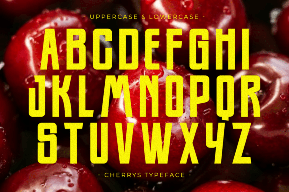 Cherrys Font - Preview 3