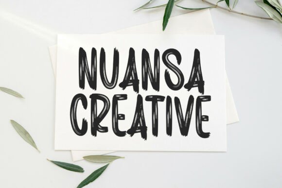 Crayon Brush Font - Preview 3