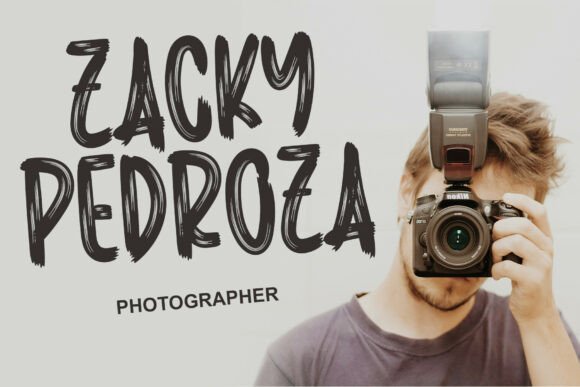 Crayon Brush Font - Preview 4