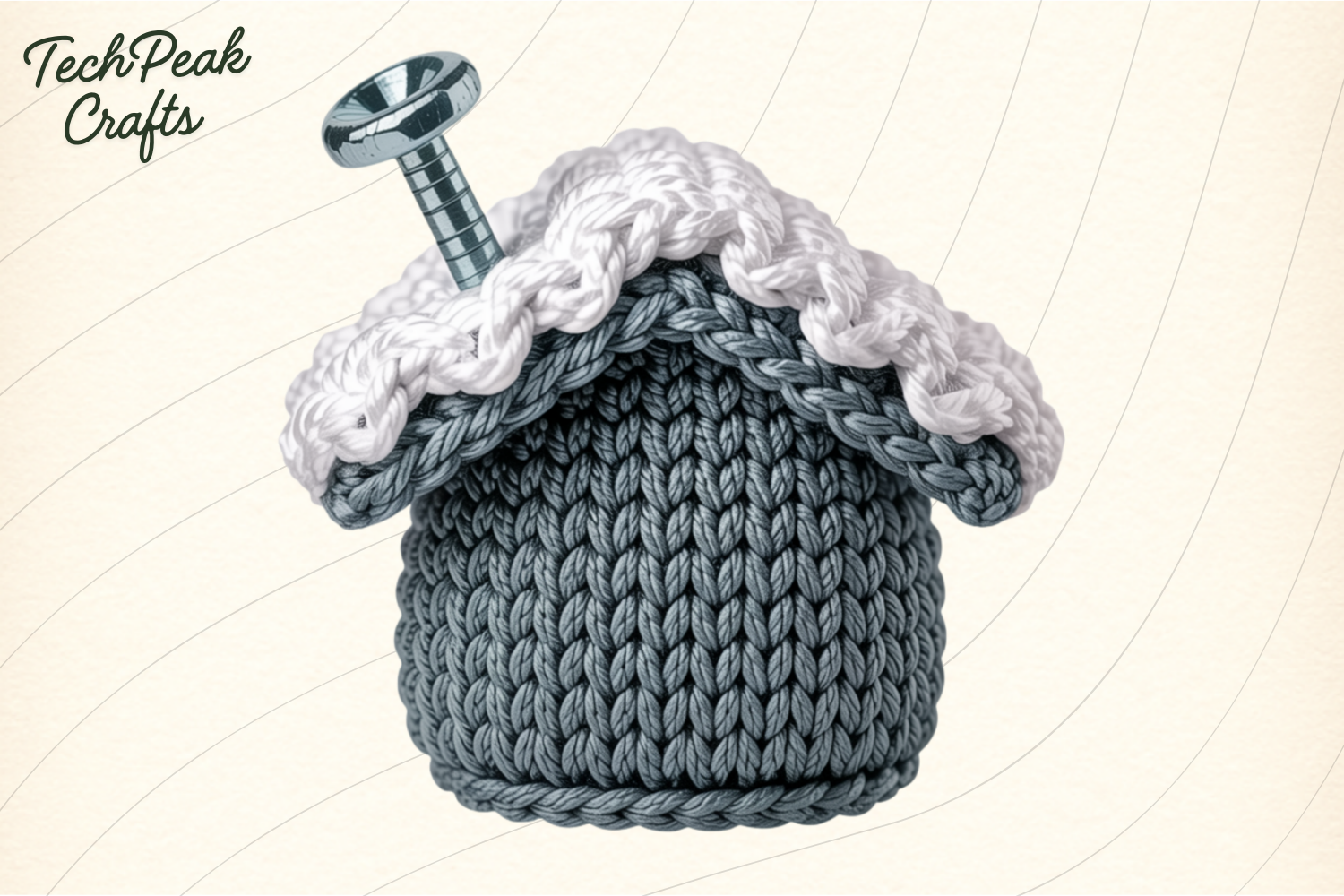 Crochet House PNG