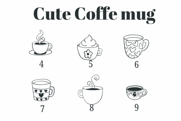Cute Coffee Mug Font - Preview 3