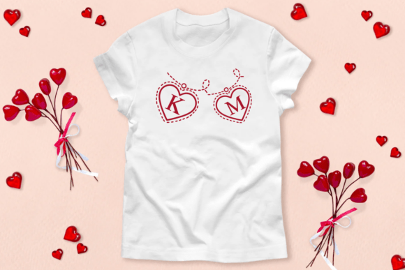 Cute Love Heart Font - Preview 6