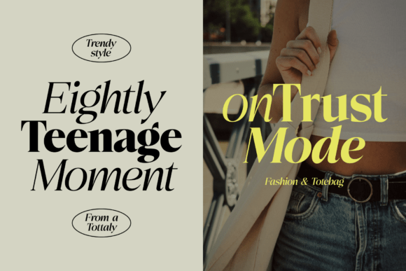 Eightly Teenage Font - Preview 2