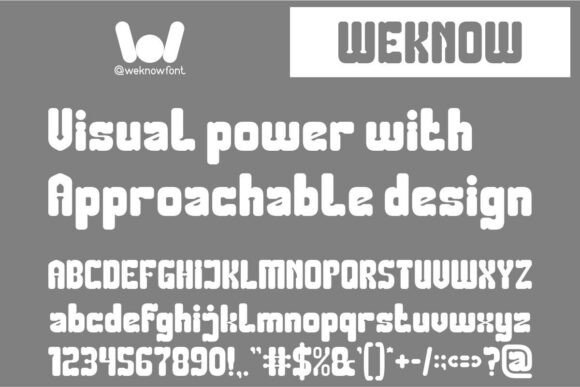 Elephant Trunk Font - Preview 2