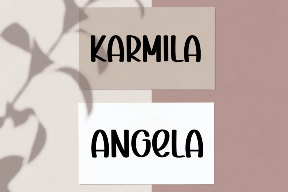 Flamingo Font PNG with transparent background - Preview 2