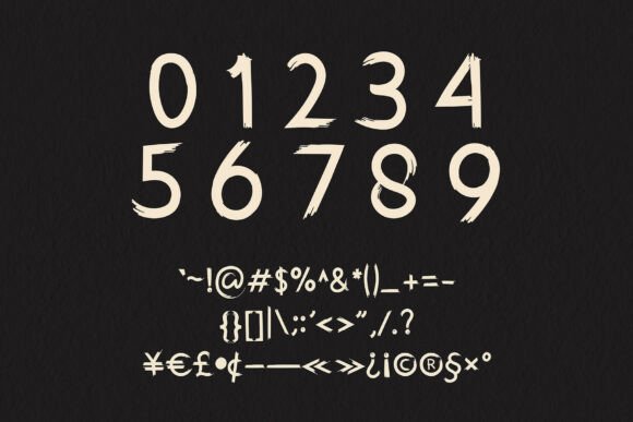 Long Shot Font PNG with transparent background - Preview 2