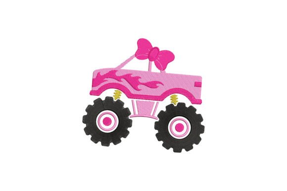 Pink Monster Truck