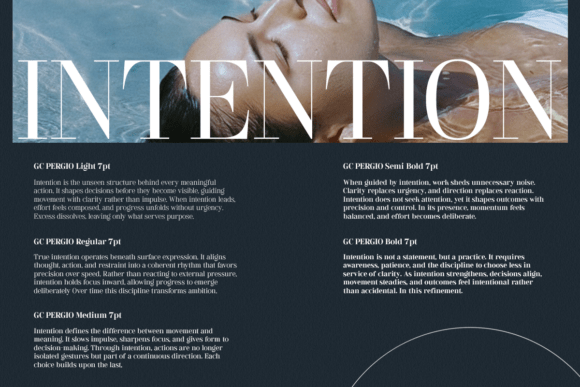 Pregio Font PNG with transparent background - Preview 4