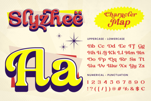 Slyzhee Font PNG with transparent background - Preview 1