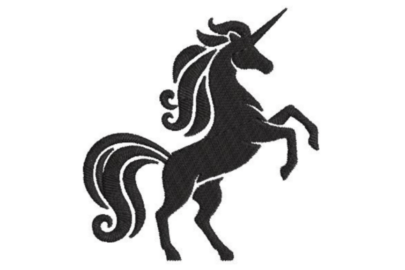 Small Unicorn Silhouette