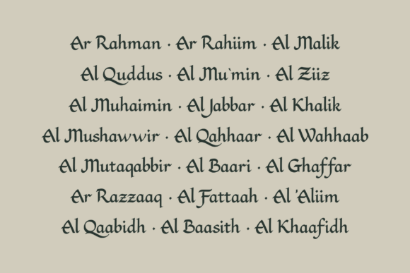 Baylaf Alwahas Font - Preview 4