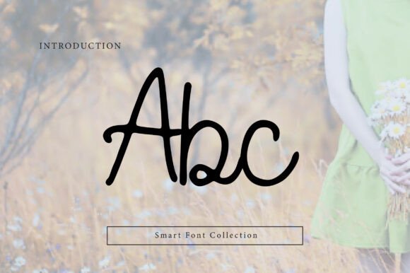 Beautiful Swirly Font - Preview 1