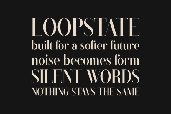 Black Goose Font - Preview 3