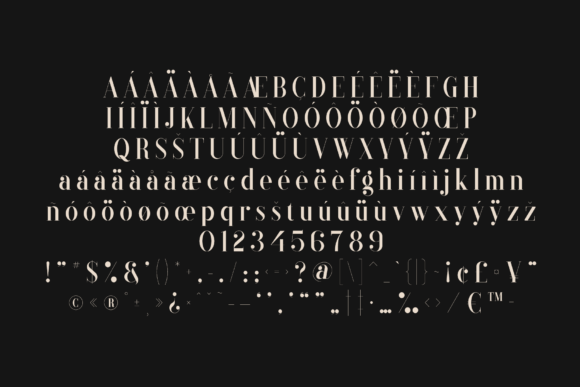 Black Goose Font - Preview 4
