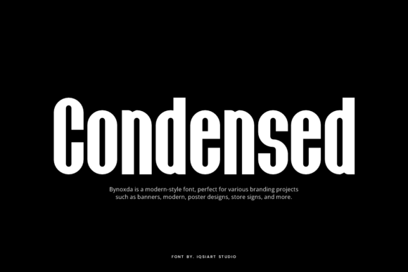 Bynoxda Font - Preview 2