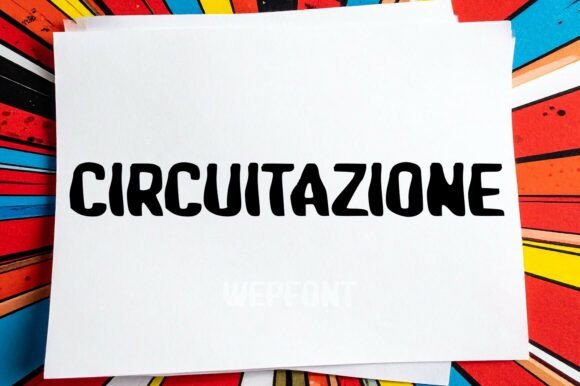 Circuitazione Font font preview - 1