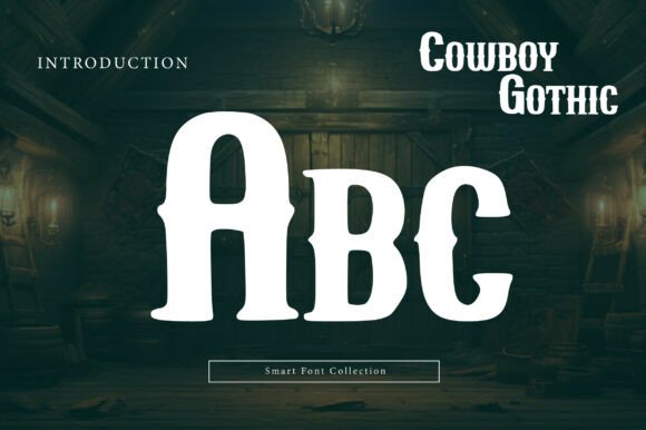 Cowboy Gothic Font - Preview 1